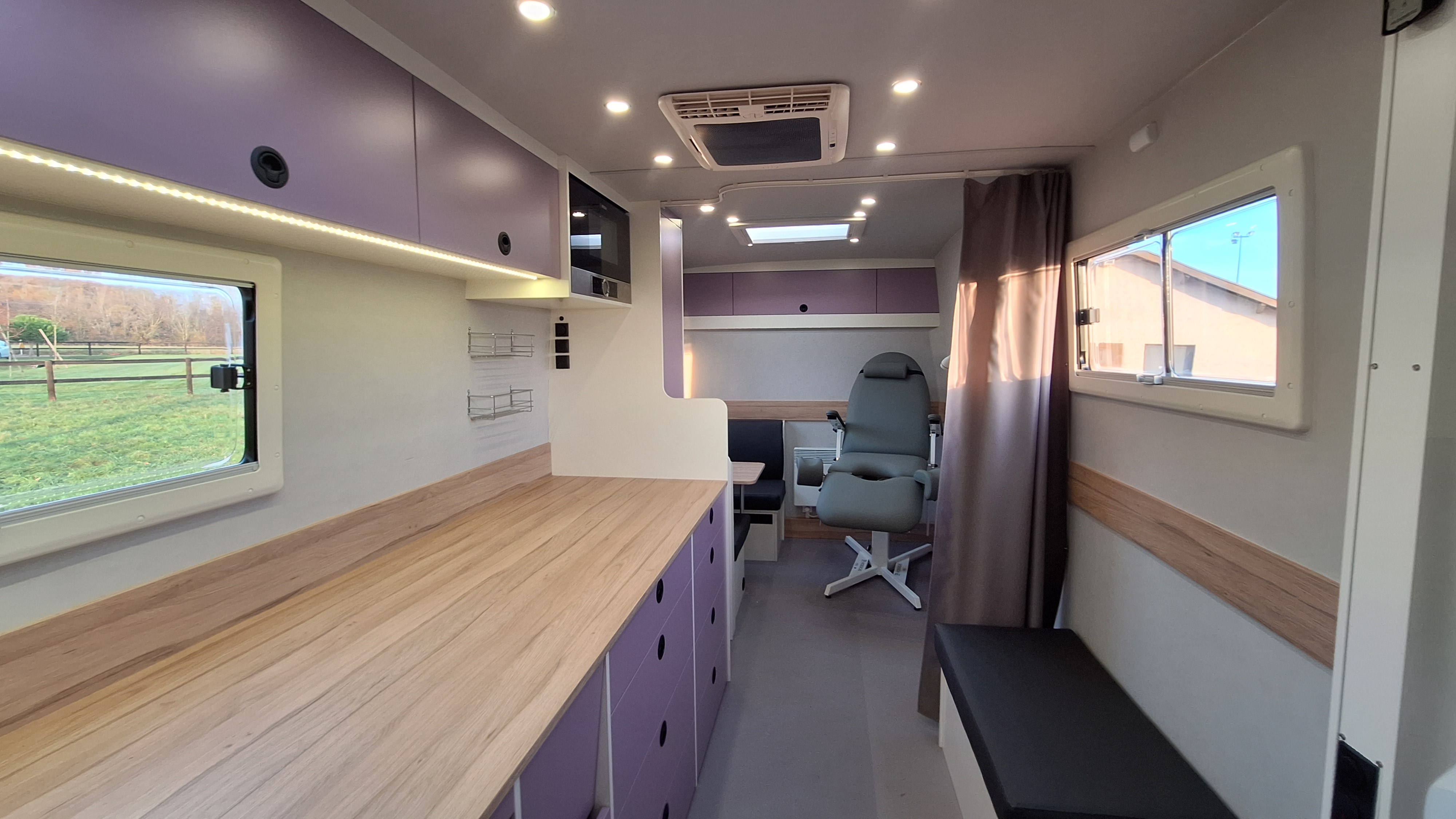 aménagement intérieur sur mesure cabinet médical