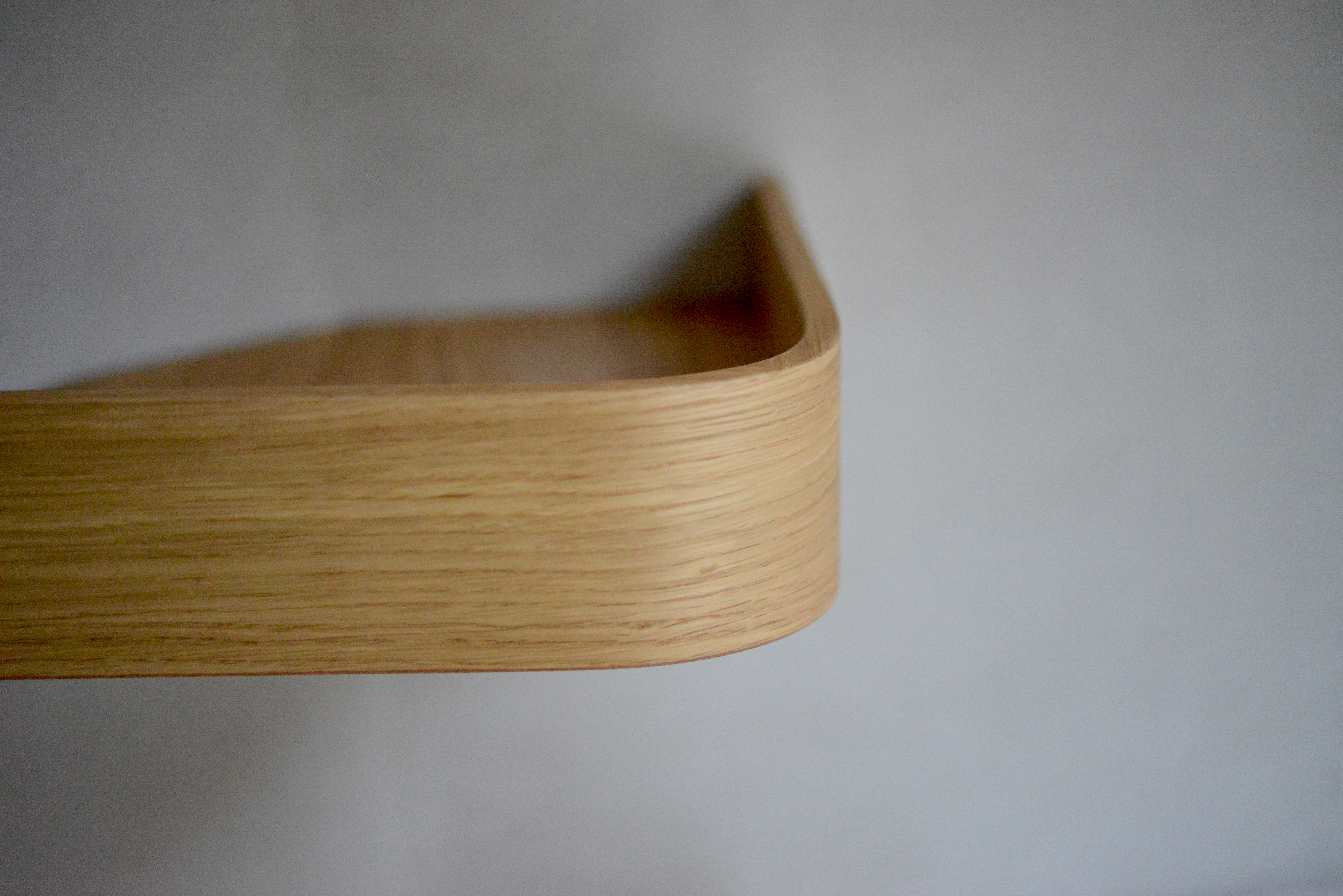 détail étagère bois 