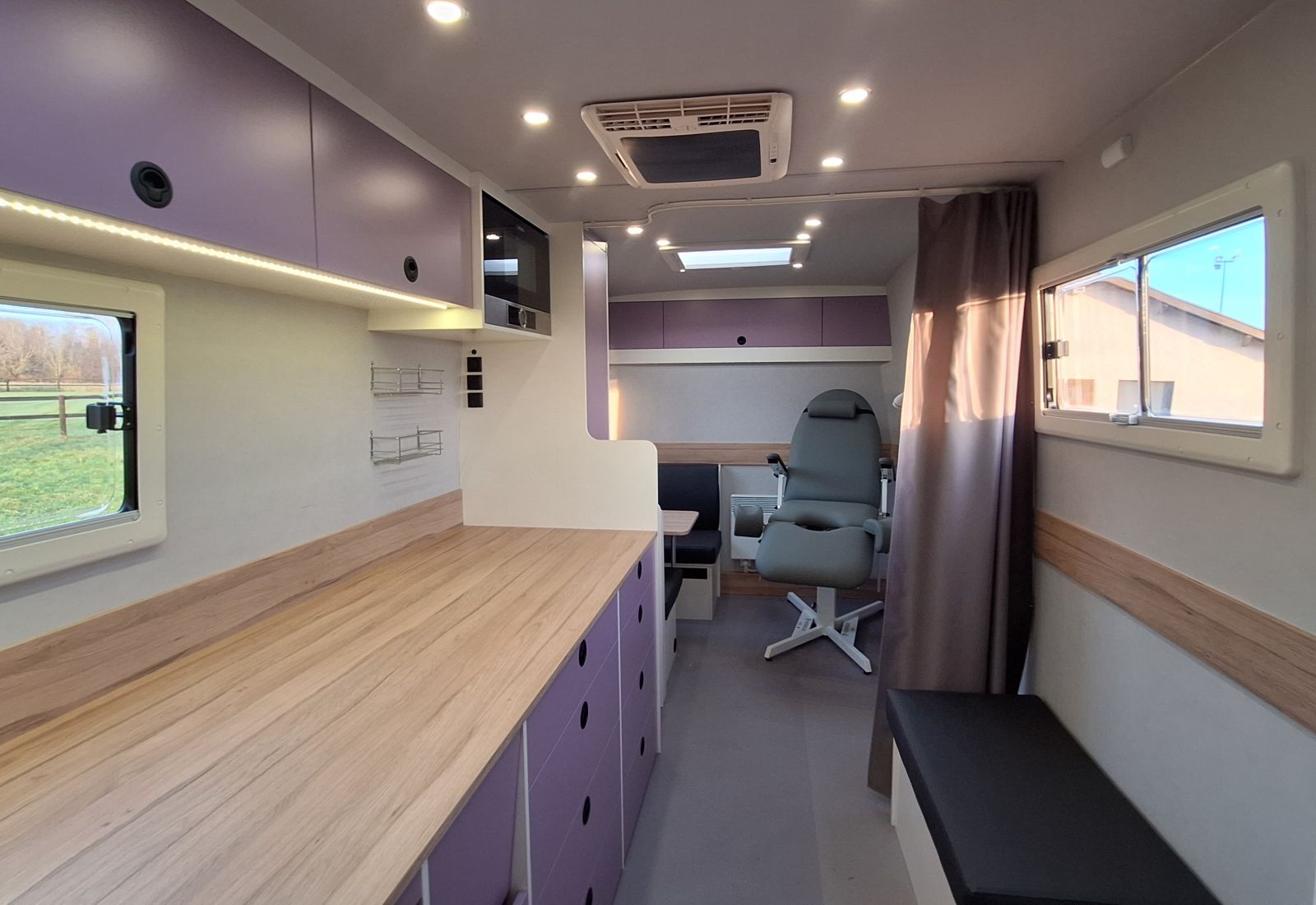 aménagement intérieur sur mesure cabinet médical