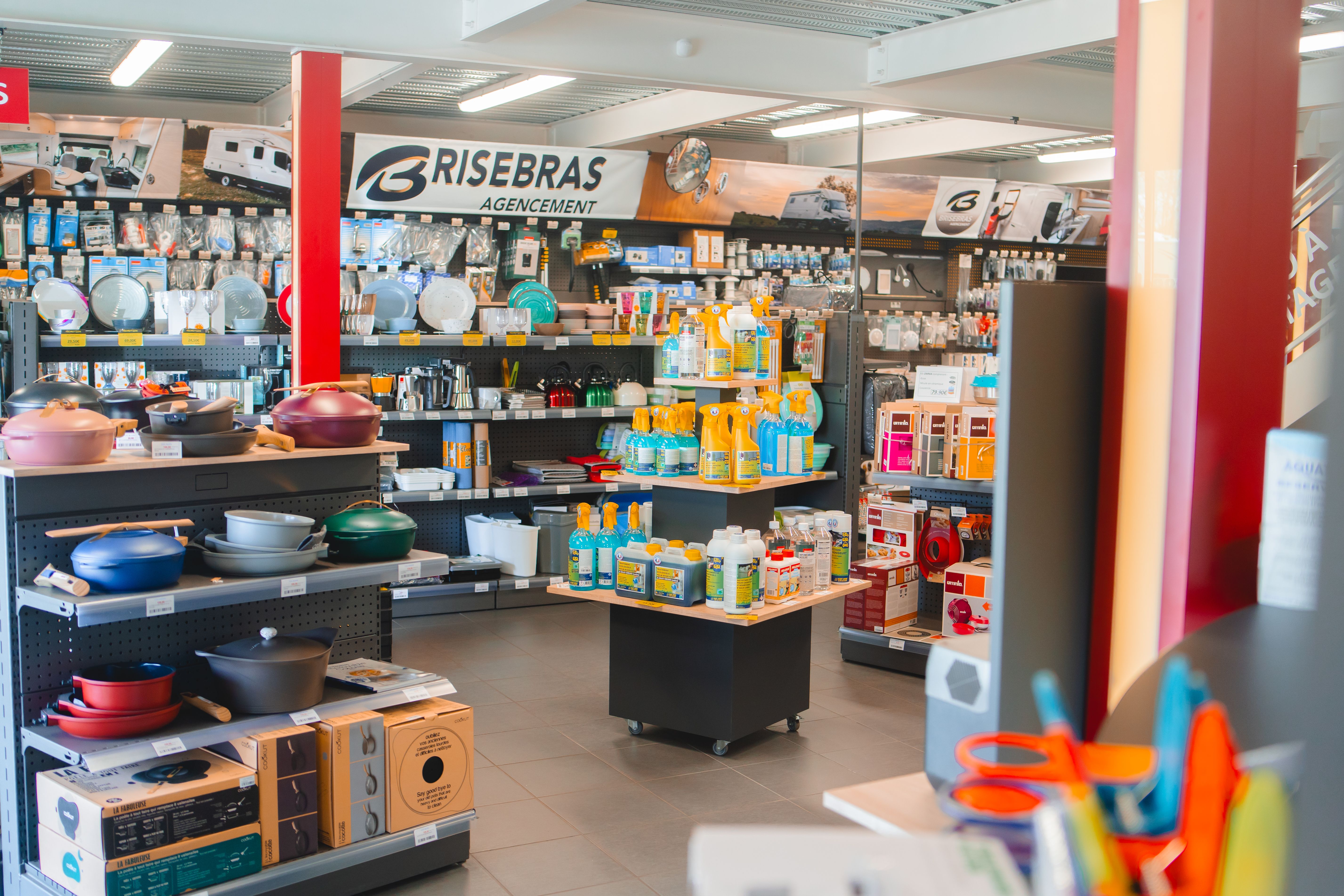 magasin vente équipement camping car